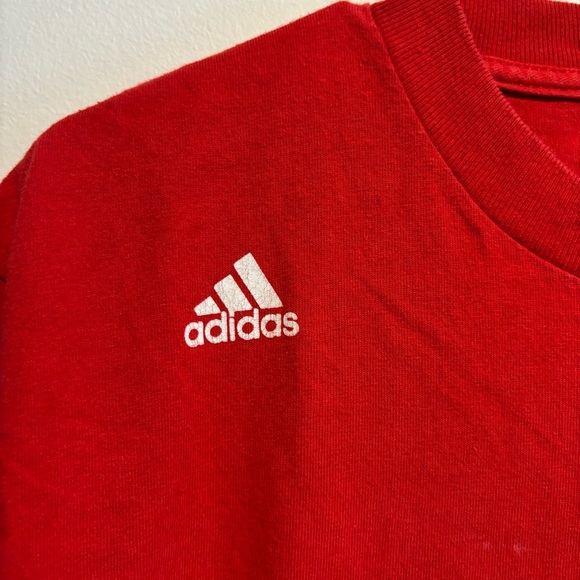 NBA Chicago Bulls #1 Derrick Rose Red Shirsey T shirt Medium Adidas - Picture 5 of 11